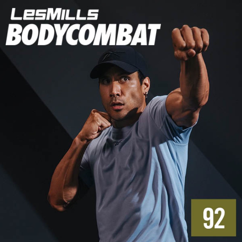 Hot Sale LesMills Q3 2022 BODY COMBAT 92 releases New Release DVD, CD & Notes